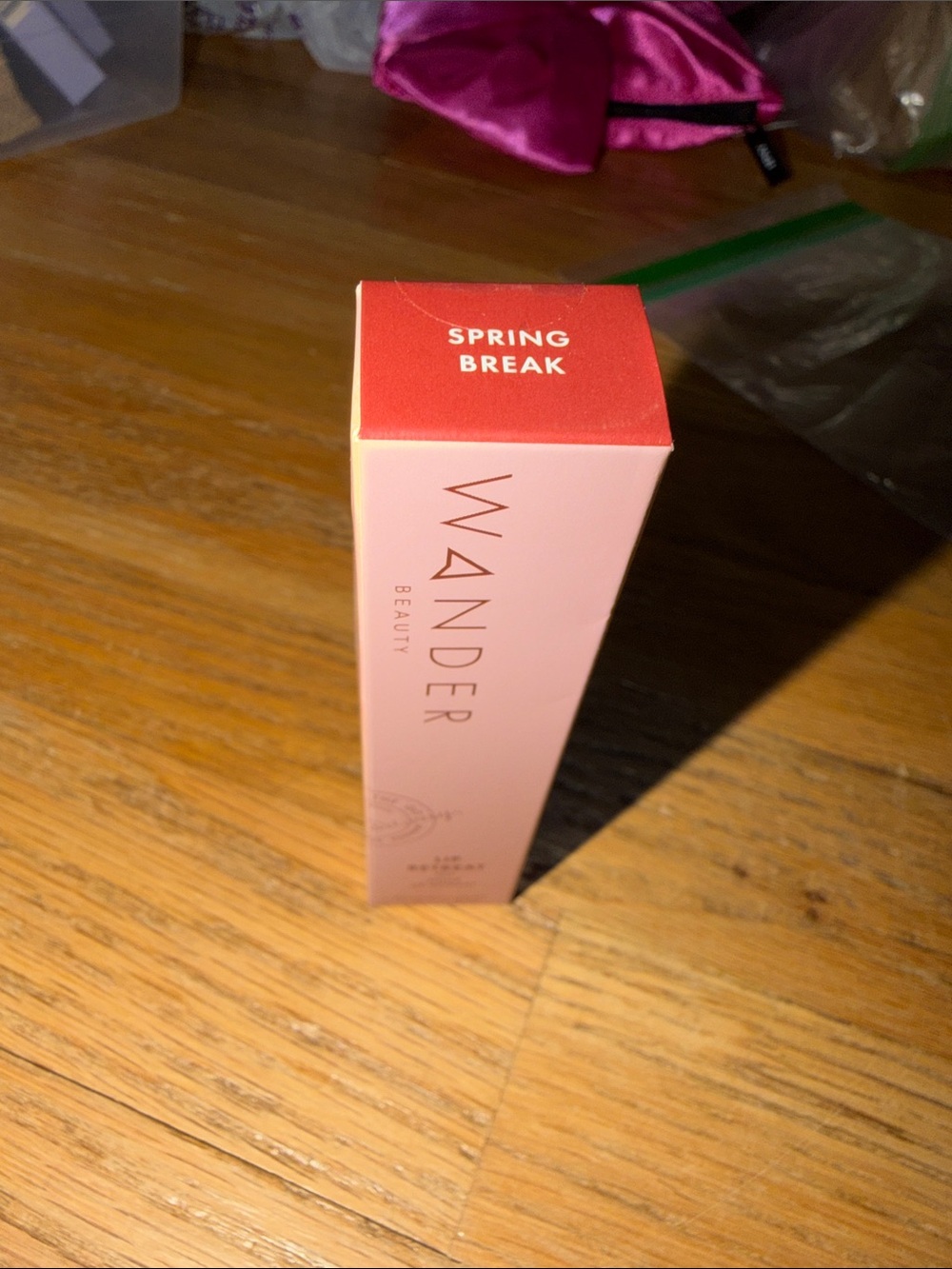 Wander Beauty Spring Break Lip Oil – Coral Pink Shade